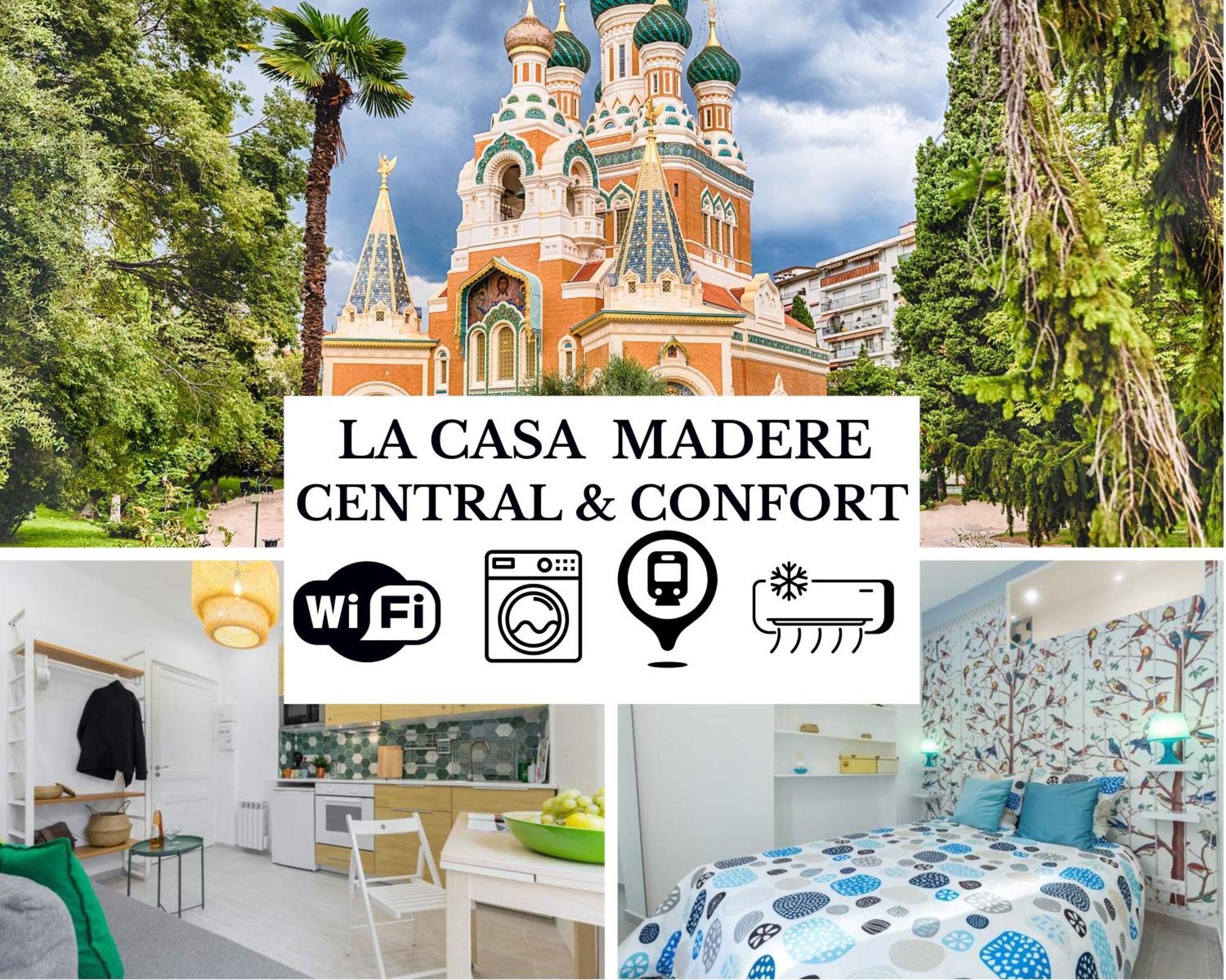 La Casa Madere- Centre Ville Pres Gare - Wifi -Confort Et Cosy Pres Des Transports En Communs Nice Exterior photo